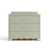 Casablanca 3 Drawer Chest With Topper-Sage