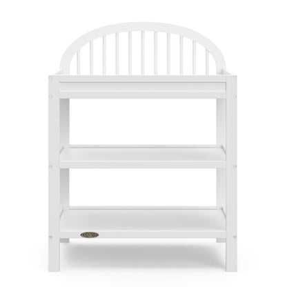 Graco Olivia Changing Table with Water-Resistant Changing Pad (White)