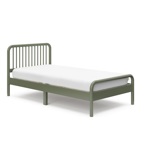 Storkcraft Next Porto Twin Bed (Olive)