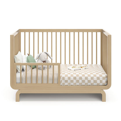 Storkcraft Santorini Deluxe 5-in-1 Convertible Crib, Driftwood