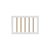 Graco Toddler Safety Guardrail (Dowels) - White with Driftwood