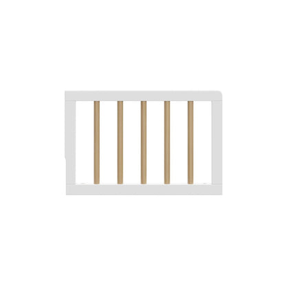 Graco Toddler Safety Guardrail (Dowels) - White with Driftwood