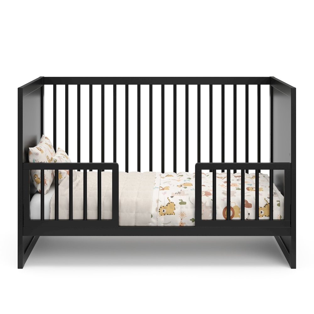 Storkcraft Calabasas 3-in-1 Convertible Crib (Black)