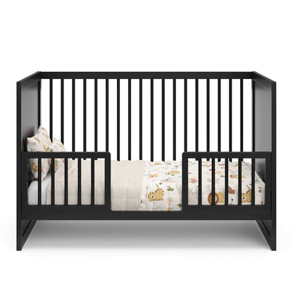 Storkcraft Calabasas 3-in-1 Convertible Crib (Black)