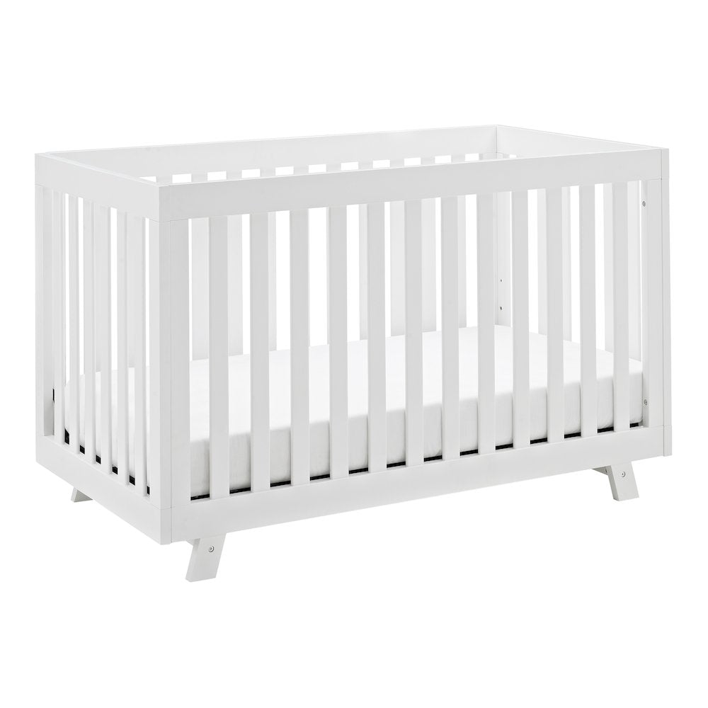 Storkcraft Beckett 3-in-1 Convertible Crib (White)