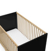 Storkcraft Calabasas 3-in-1 Convertible Crib (Black with Driftwood)
