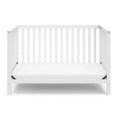 Storkcraft Hillcrest 4-in-1 Convertible Crib - White