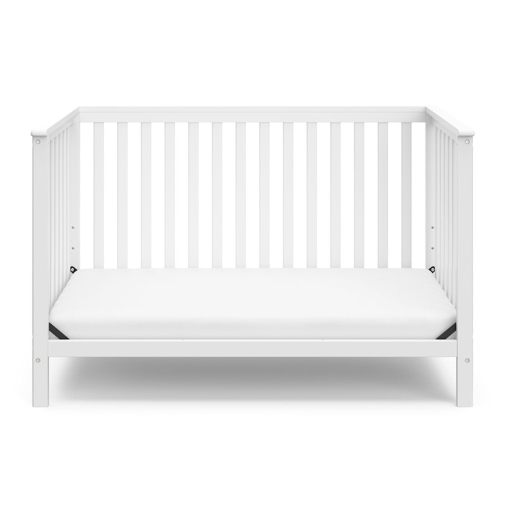 Storkcraft Hillcrest 4-in-1 Convertible Crib - White