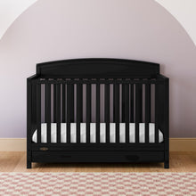 Graco Benton 5-in-1 Convertible Crib with Drawer (Black)