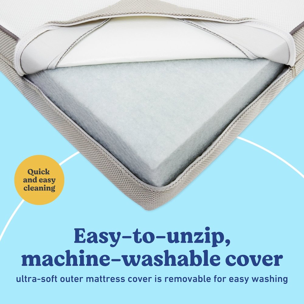 Essentials 6-Inch Mesh Dual-Sided Baby Crib & Toddler Bed Mattress