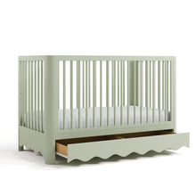 Casablanca Deluxe 5-in-1 Convertible Crib with Drawer - Sage