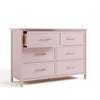 Classic 6 Drawer Dresser- Blush