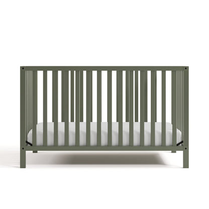 Morningside 5-in-1 Convertible Crib - Olive