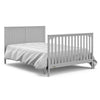 Graco Hadley 5-in-1 Convertible Crib and Changer with Drawer (Pebble Gray)