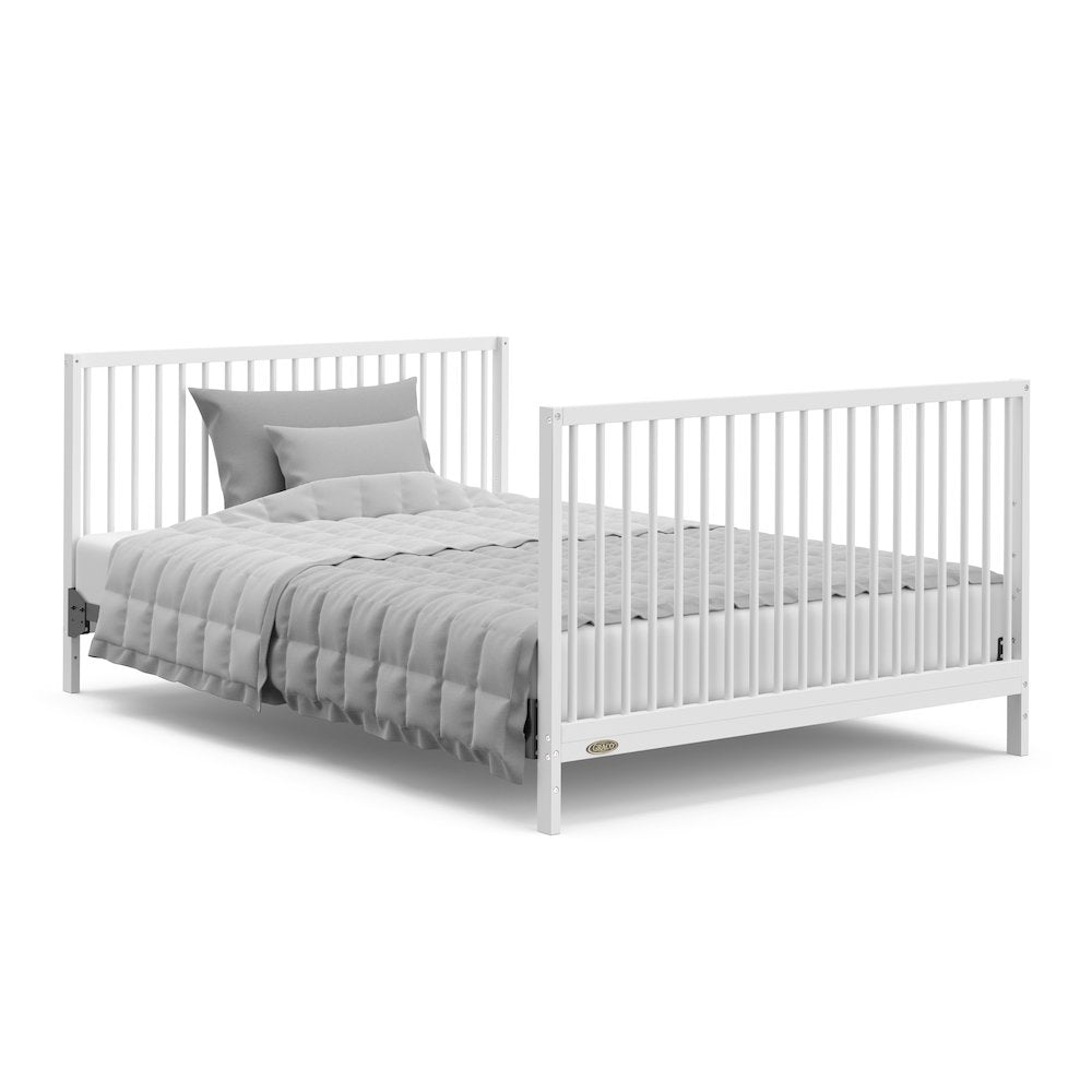 Graco Teddi 5-in-1 Convertible Crib with Drawer - White