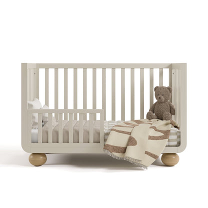 Amalfi Convertible Crib- Frosted Oat/Driftwood