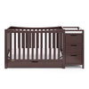 Graco Remi All-in-One Convertible Crib with Drawer and Changer (Espresso)