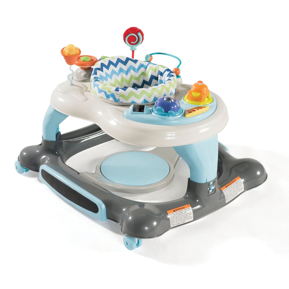 Storkcraft 3-in-1 Activity Walker and Rocker with Jumping Board - Blue