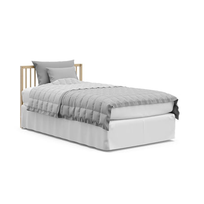 Graco Teddi 4-in-1 Convertible Mini Crib - Driftwood