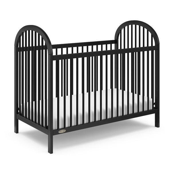 Graco Olivia 3-in-1 Convertible Crib (Black) – GREENGUARD Gold Certified