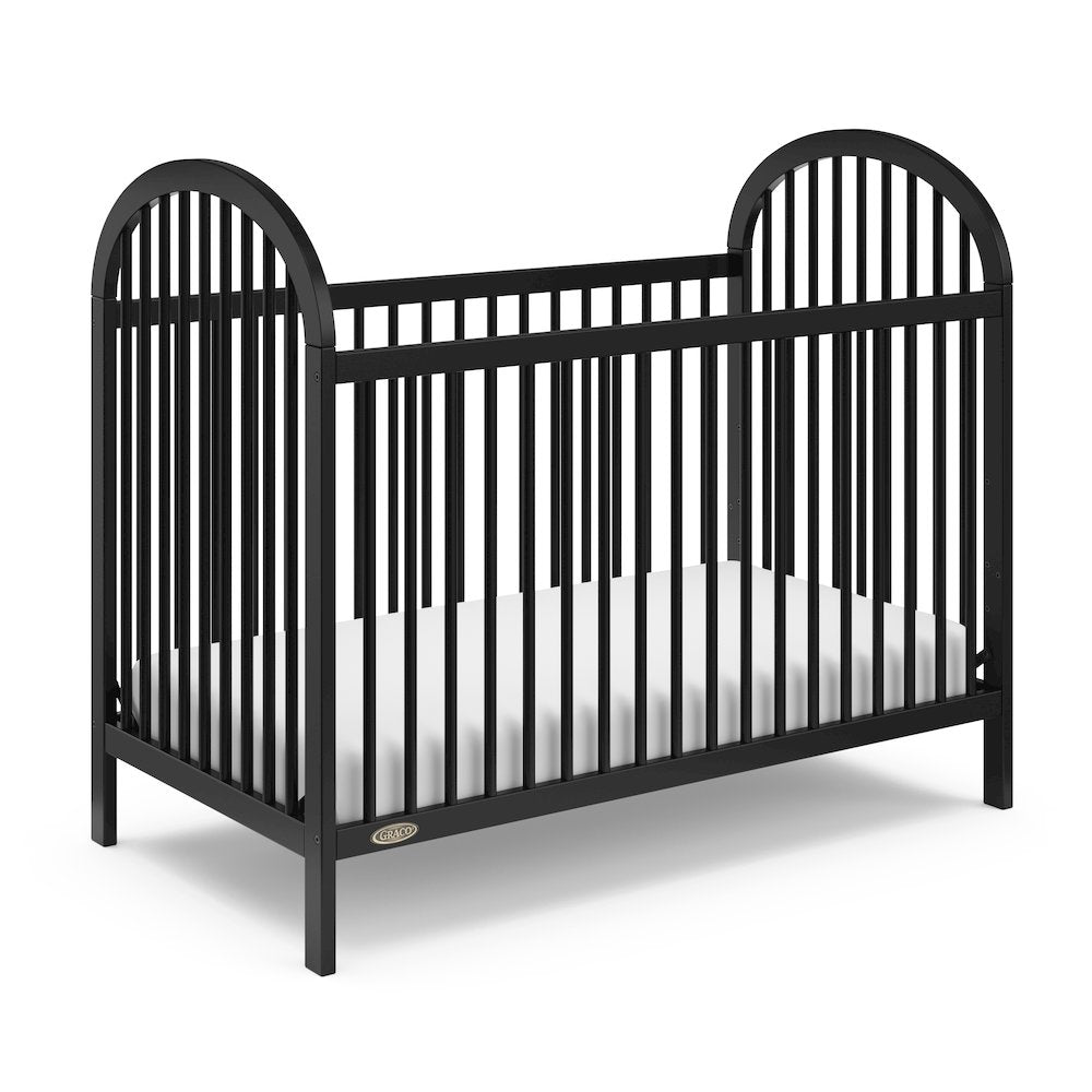 Graco Olivia 3-in-1 Convertible Crib (Black) – GREENGUARD Gold Certified