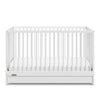 Graco Teddi 5-in-1 Convertible Crib with Drawer - White