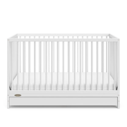 Graco Teddi 5-in-1 Convertible Crib with Drawer - White