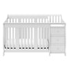 Storkcraft Portofino 4-in-1 Convertible Crib and Changer - White