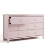 Alpine 6-Drawer Dresser- Blush