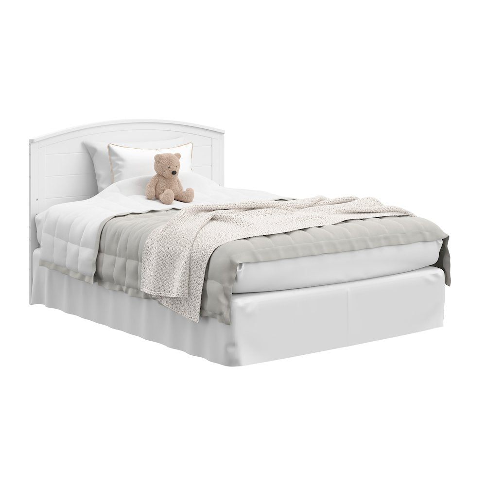 Graco Bellwood 5-in-1 Convertible Crib & Changer with Drawer (White)