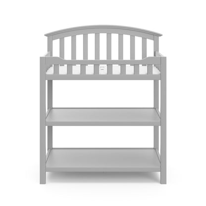 Graco Changing Table with Water-Resistant Changing Pad (Pebble Gray)