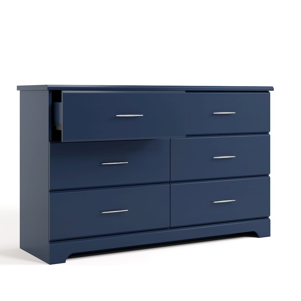 Brookside 6-Drawer Dresser- Midnight Blue