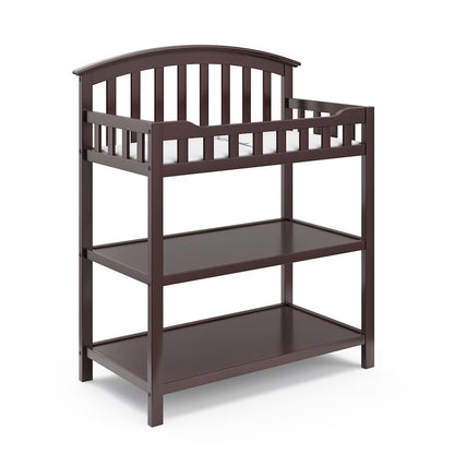 Graco Changing Table with Water-Resistant Changing Pad (Espresso)
