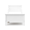 Graco Bailey Toddler Bed (White) - Toddler Bed Frame Fits Standard-Size Crib
