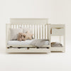 Shiloh Convertible Crib & Changer - Frosted Oat