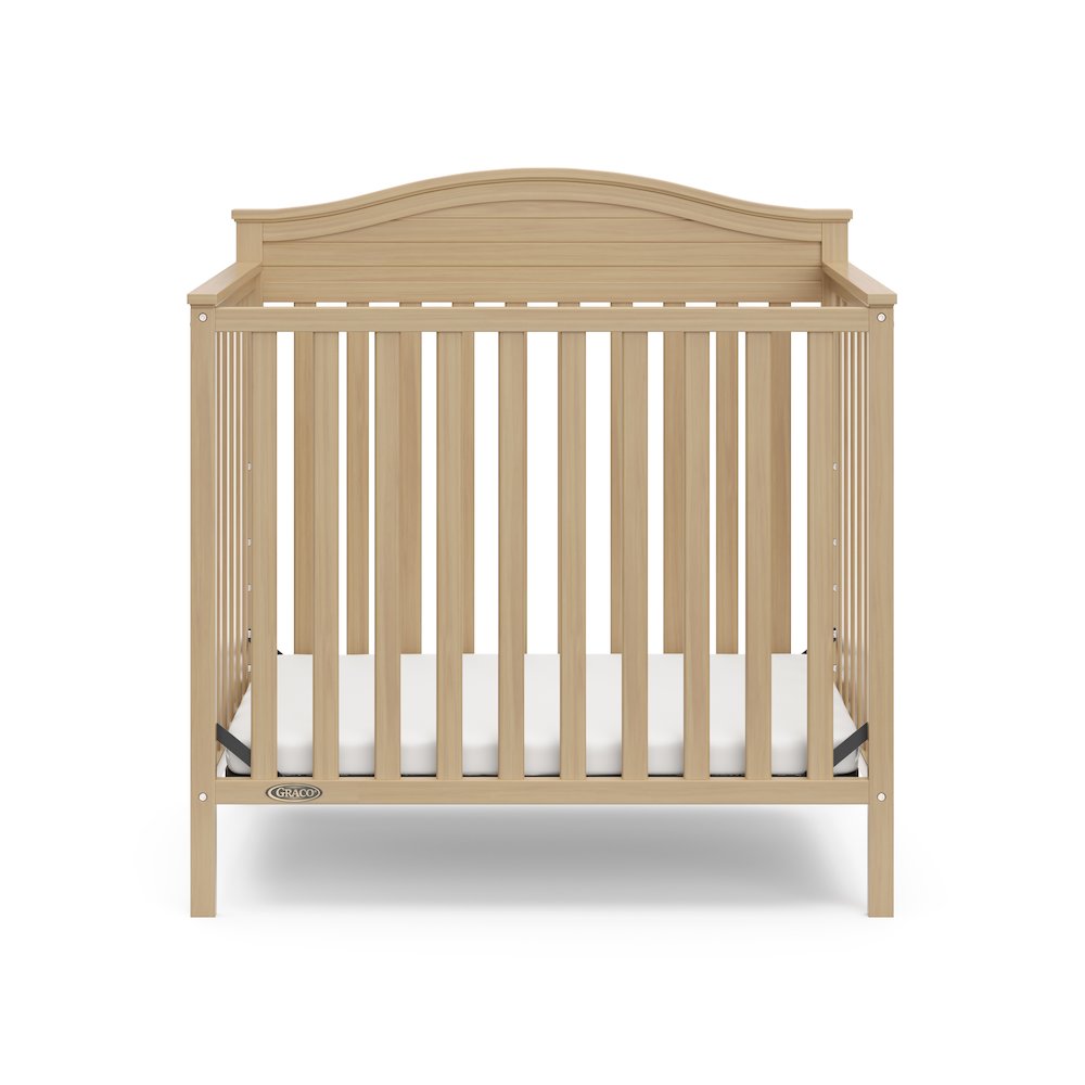 Graco Stella 4-in-1 Convertible Mini Crib with Bonus Mattress - Driftwood