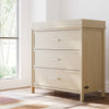 Classic 3 Drawer Chest with Topper- Driftwood