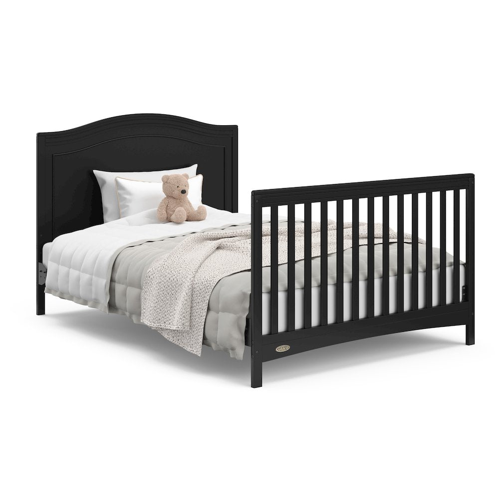 Graco Paris 4-in-1 Convertible Crib (Black) – GREENGUARD Gold Certified