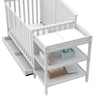 Steveston 5-in-1 Convertible Crib and Changer with Drawer - White