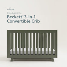Storkcraft Beckett 3-in-1 Convertible Crib (Olive)