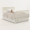 Shiloh Convertible Crib & Changer - Frosted Oat