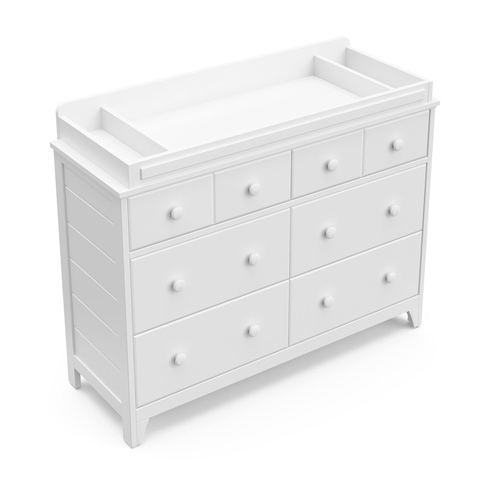 Storkcraft Universal Changer Topper (6 Drawer Dresser) - White