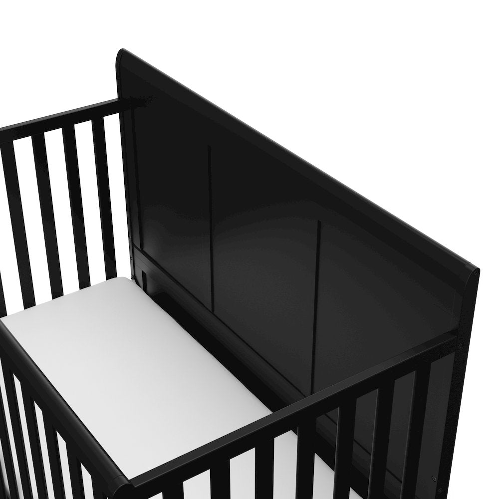 Graco Asheville 4-in-1 Convertible Crib with Drawer (Black)