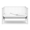 Storkcraft Hillcrest 4-in-1 Convertible Crib - White