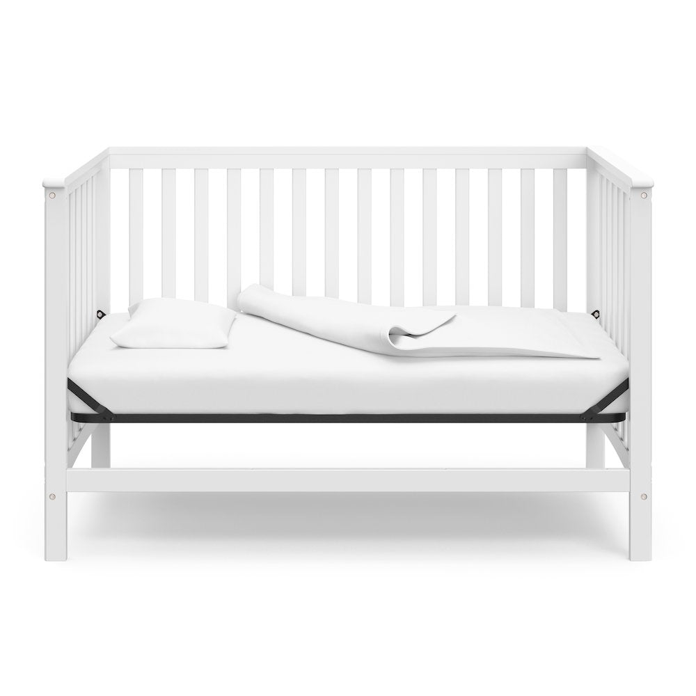 Storkcraft Hillcrest 4-in-1 Convertible Crib - White