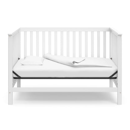 Storkcraft Hillcrest 4-in-1 Convertible Crib - White