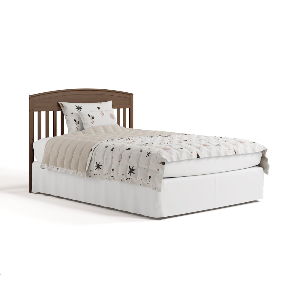 Benton Convertible Crib With Drawer-Hazelnut