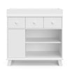 Storkcraft Modern Nursery Changing Table Dresser - White