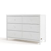 Olivia 6 Drawer Dresser-White