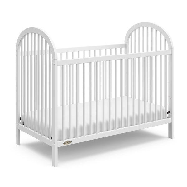 Graco Olivia 3-in-1 Convertible Crib (White) – GREENGUARD Gold Certified